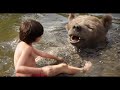 Jungle Book 2016 Bear Necessities Scene