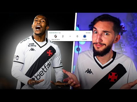 Vasco 2 x 0 Cruzeiro - VASCO TÁ JOGANDO BEM???