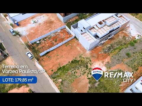🏡TERRENO À VENDA| Terreno com 179m² em Várzea Paulista, São Paulo | REMAX CITY