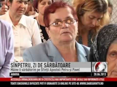 SÎNPETRU, ZI DE SĂRBĂTOARE