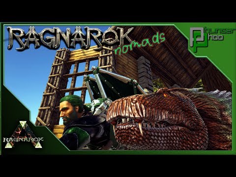 Ark: Ragnarok Nomads 21 - TITANOBOA TAMING WITH SARCOS AND PARACERS
