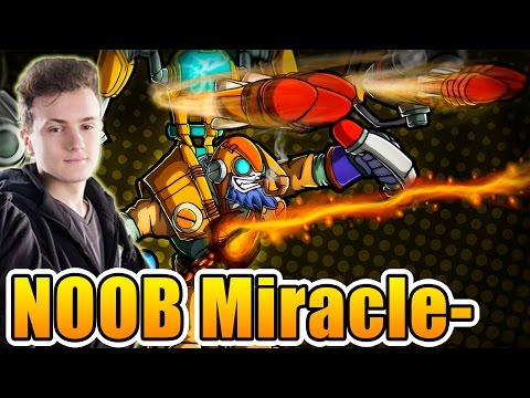 Miracle- Dota 2 [Tinker] SEA Ranked Match - LOL, Miracle-, He's NOOB