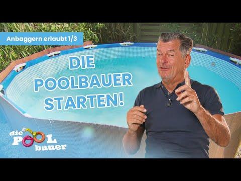 "JETZT GEHT'S LOS" Traumpool im eigenen Garten! | 1/3 | Die Poolbauer | Kabel Eins