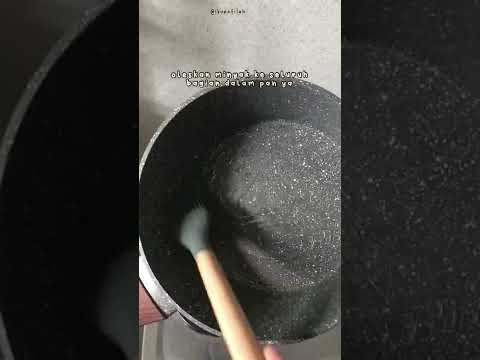 Langkah Awal SEBELUM pakai CYPRUZ | Cara Seasoning Panci Granit Coating