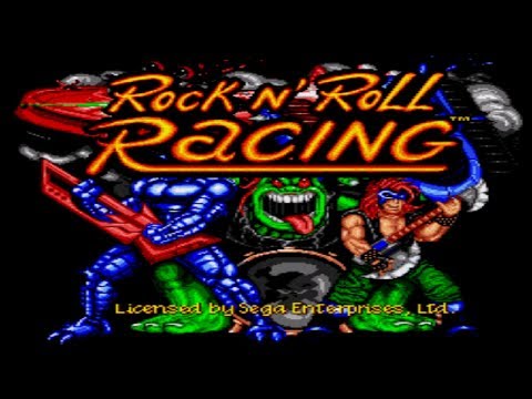 Rock n' Roll Racing (Sega Genesis) Walkthrough No Commentary