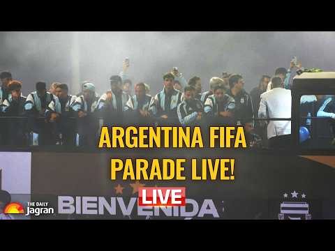 LIVE: Argentina Heroes Return Home! Massive Buenos Aires Welcome Parade