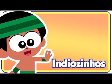 1, 2, 3 Indiozinhos - Música infantil - OFICIAL