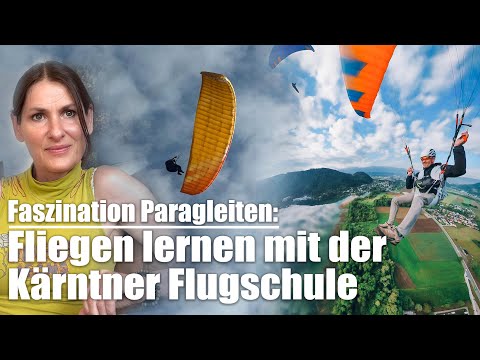 Fliegen lernen: Eine erfahrene Fluglehrerin gibt Tipps, wie man das Paragleiten erlernt.