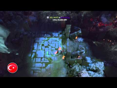 Sick blind shot DOTA 2