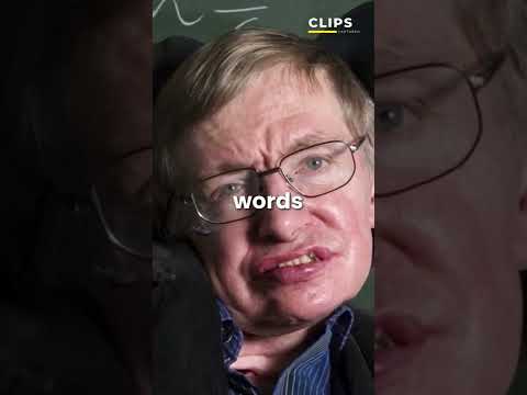 Stephen Hawking's LAST WORDS😲 #shorts