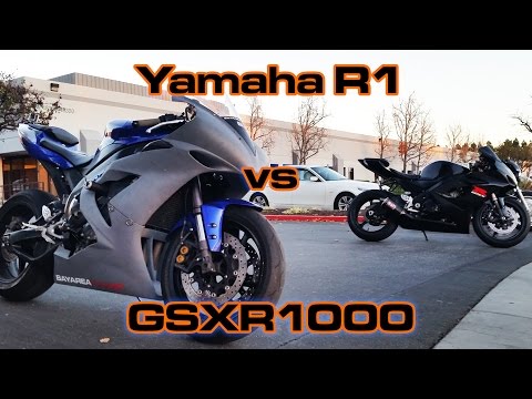 R1 vs GSXR1000