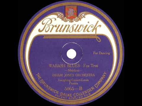 1921 Isham Jones - Wabash Blues