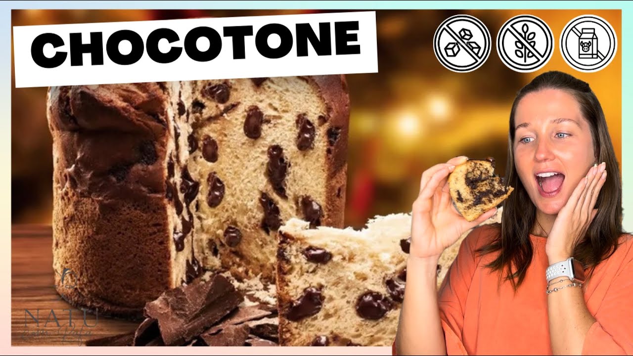 CHOCOTONE [FIT] COM AVELÃS RÁPIDO DE FAZER É ZERO AÇÚCAR ZERO TRIGO E ZERO LEITE