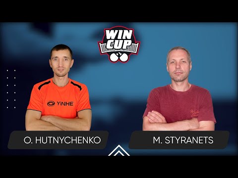 22:45 Oleksii Hutnychenko  - Mykhailo Styranets 18.08.2024 | Table Tennis WINCUP