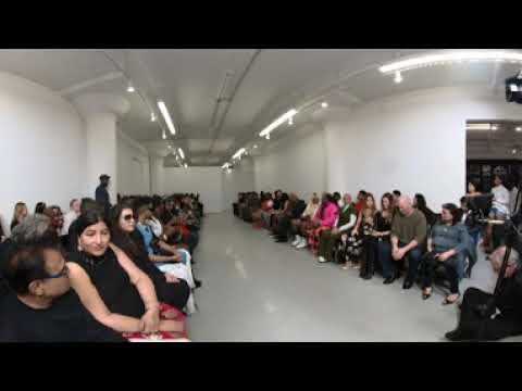 360° Video NYC Fashion Week Photography: Parris NyC (A Day With Platinum White Hair)