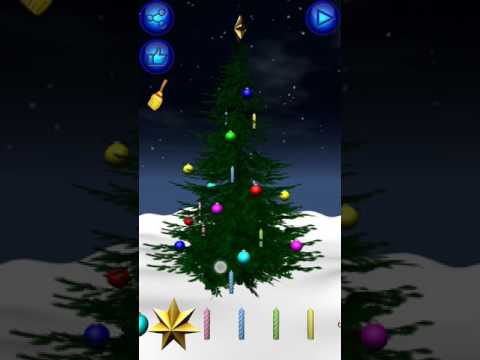 Christmas Tree 3D Decoration Video