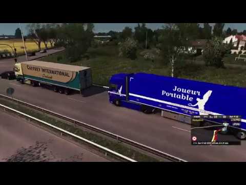 Let's Play ETS2 1.30 + ProMods 2.26 Ep21 Paris To Roscoff