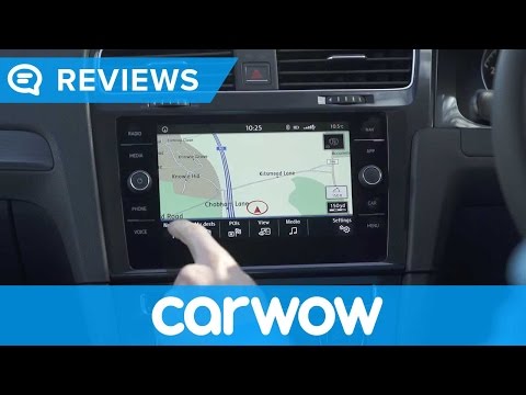Volkswagen Golf 2017/ 2018 Discover Navigation System and interior review | Mat Watson Reviews