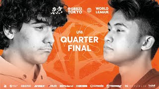 Mantap bro - Julard 🇫🇷 vs CLARKCEDS 🇸🇬 | GRAND BEATBOX BATTLE 2023: WORLD LEAGUE | U18 Quarter Final