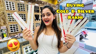 OMG! Bindass Kavya Bought Gold & Silver Rakhi for Rakshabandhan 😍 Gift Shopping for Brothers