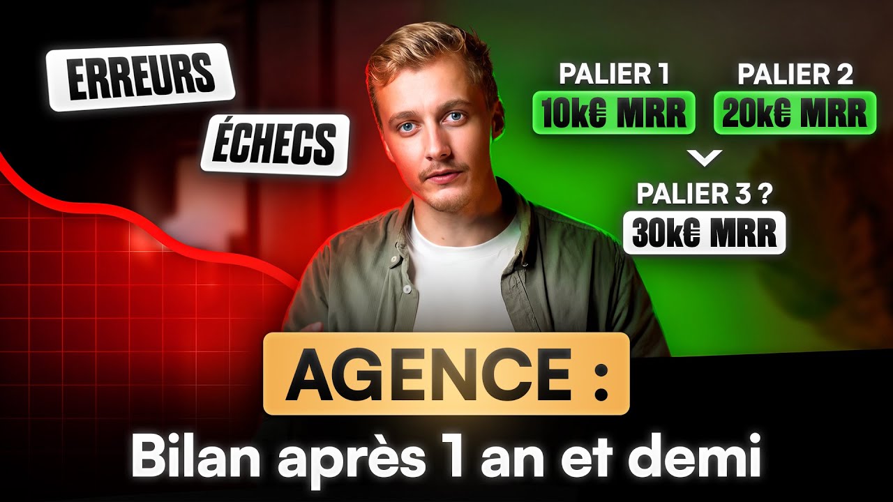Comment on a créée une Agence de Marketing Digital - Bilan après 1,5 ans : Échecs, Erreurs, Growth