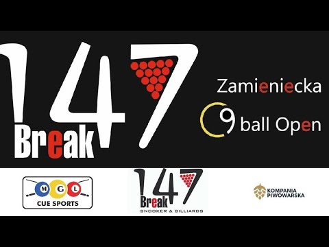 Szymon Duda vs Dawid Tonojan - 147 BREAK ZAMIENIECKA 9BALL OPEN 2020 (MASTERS)