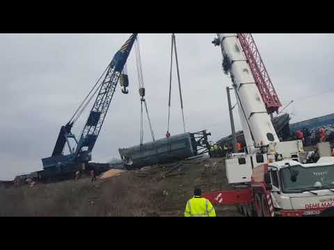 Intervenție CFR la locul deraierii de luni dimineata