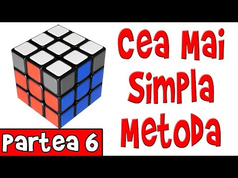 Cea mai simpla Solutie pentru Cubul Rubik (FARA ALGORITMI sau FORMULE) - 6/7 #jucarii #jucariicopii