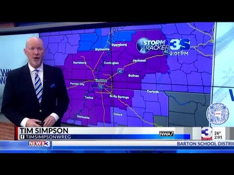 Ice Storm Weather Update 2 pm