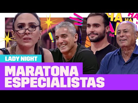 MARATONE TODAS AS ENTREVISTAS COM ESPECIALISTA da sétima temporada! | Lady Night | Humor Multishow