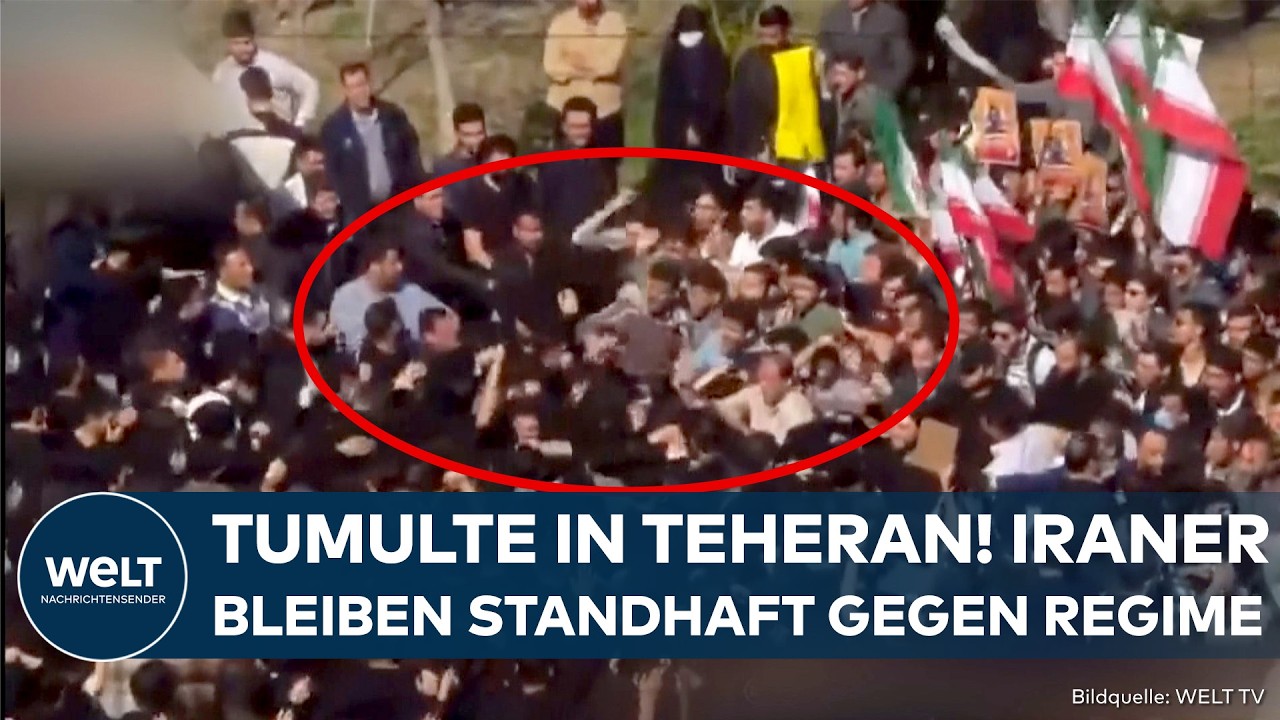 KAMPF GEGEN MULLAH-REGIME: Iranische Studenten bleiben standhaft gegen brutale Regierung