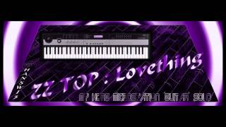 ZZ TOP "LoveThing" + MY IMPROVISED KORG MICROSTATION SOLO