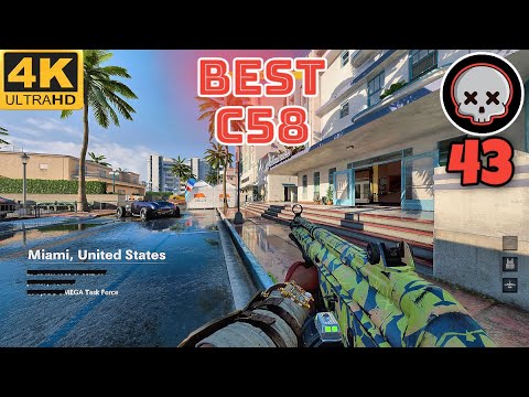 Best C58 Setup (BEST C58 CLASS SETUP) Best C58 Multiplayer Class Cold War | Best C58 Class