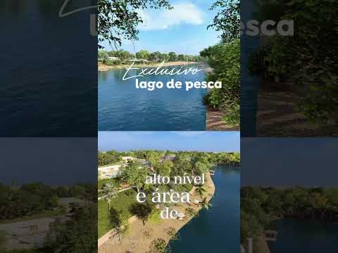 Condomínio de lazer Aldeia do Lago, em Santa Bárbara de Goiás, com entrada parcelada em até 18 vezes