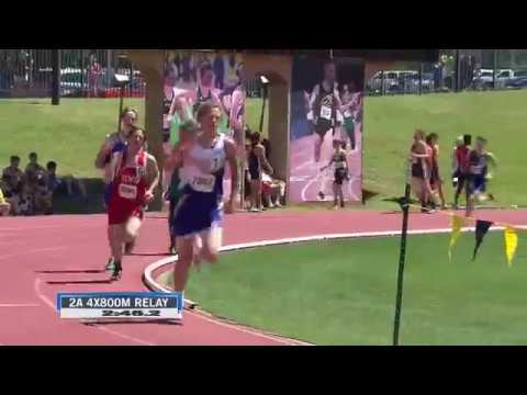 Finals Boys 2A 4X800 Meter Relay