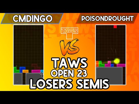 TETR.IO Amateur Weeklies (TAWS) Open 23 - cmdingo vs Poisondrought - Losers Semifinals