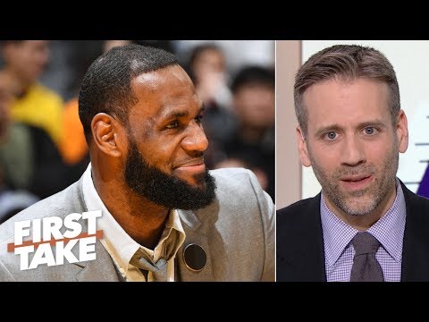 LeBron is more likely to leave the Lakers than win a title for L.A. - Max Kellerman | First Take