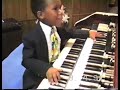 Four Year Old Cory Henry Rehearsing At His Church In Brooklyn In 1991