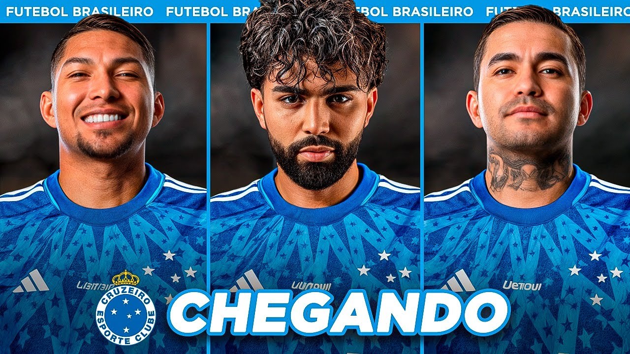 OLHA OS REFORÇOS DO CRUZEIRO PARA BRIGAR POR TODOS OS TÍTULOS EM 2025! (Nomes de peso)
