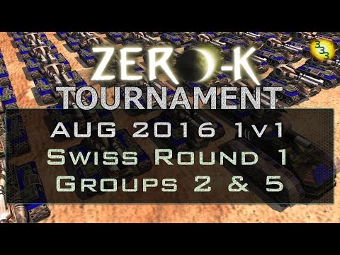 2016/08/06 1v1 Tournament - Swiss Round 1: Capricis vs Orfelius & Stuart98 vs nimor - ZeroK