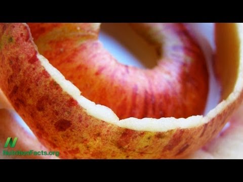 Apple Skin Peeling Back Cancer