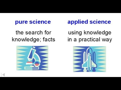 Pure Science vs Applied Science