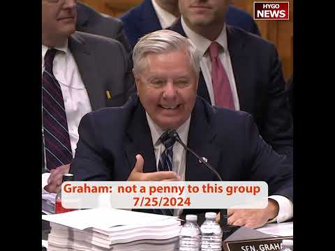 Graham: zero desire to help UNRWA, not good for US taxpayer, make sure we don’t give a dime