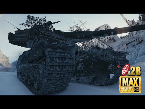 AMX 50 B: Sehr gut gespielt auf Glacier - World of Tanks