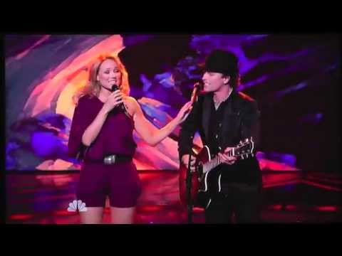 Michael Grimm & Jewel perform "Me and Bobby McGee" on America's Got Talent