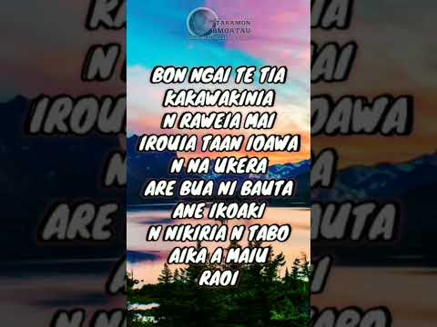Fr Ruatamaki Ambo • Ai aron te tia kawakin tiibu ngai • karaoke version
