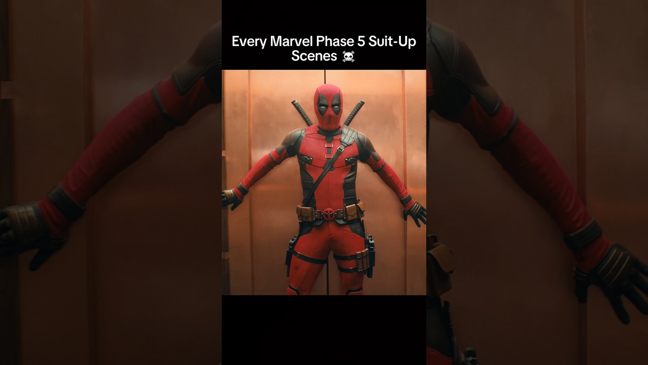 Every Marvel Phase 5 Suit-Ups ☠️ #shorts