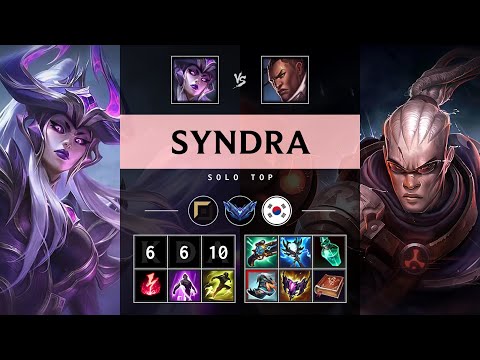Syndra Top vs Lucian - KR Diamond Patch 25.13
