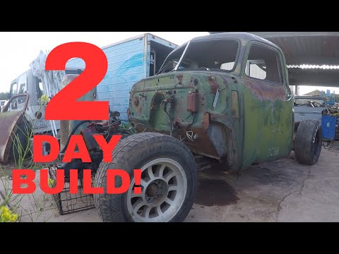 2 day build on a 49 Chevy rat rod