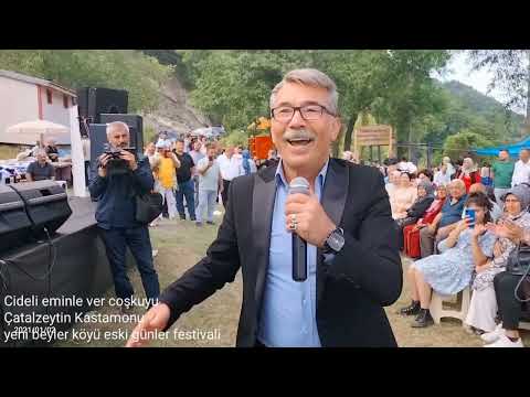 CİDELİ EMİN İLE VER ÇOŞKUYU ÇATALZEYTİN YENİ BEYLER KÖYÜ  ESKİ GÜNLER FESTIVALİ .